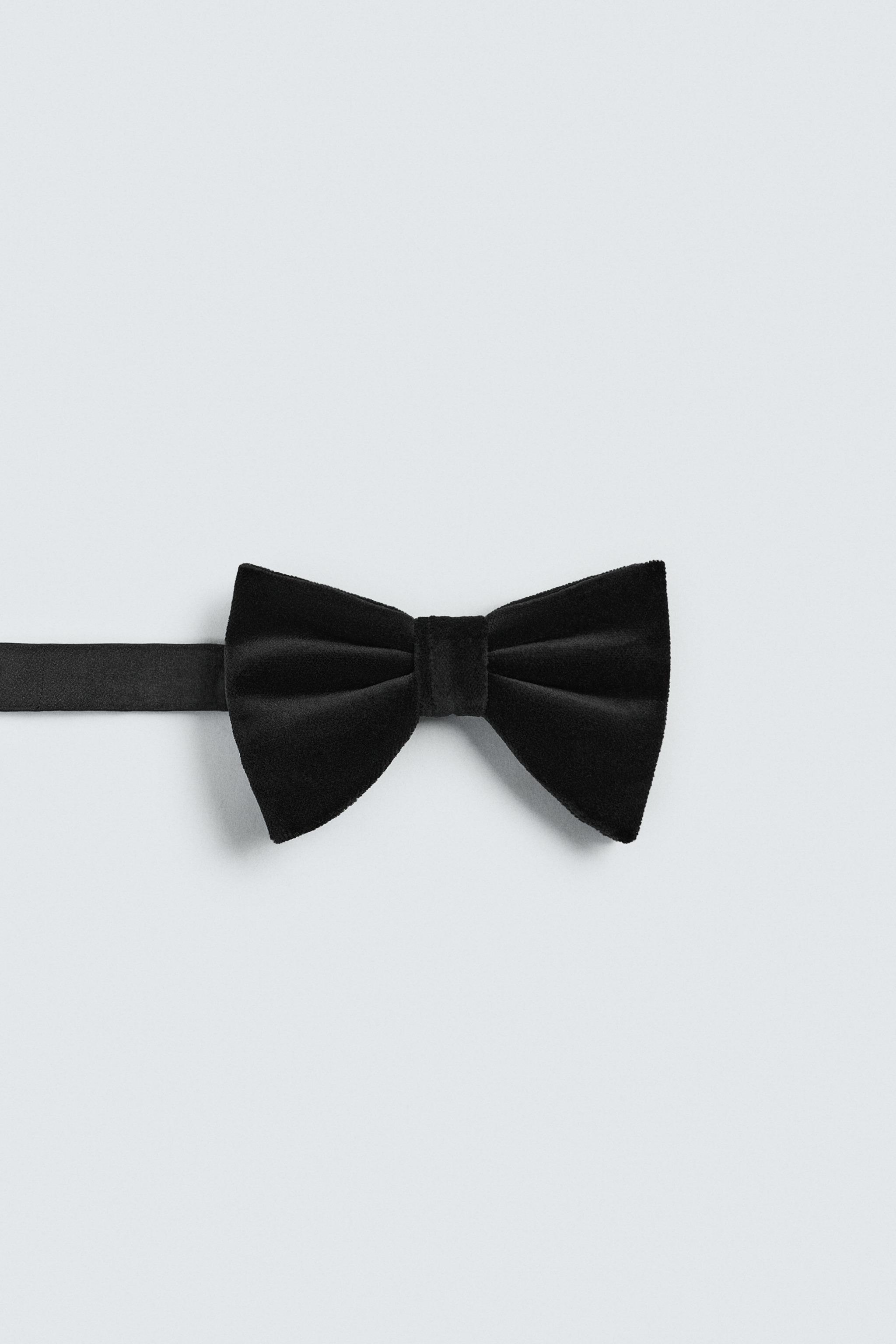 VELVET BOW TIE